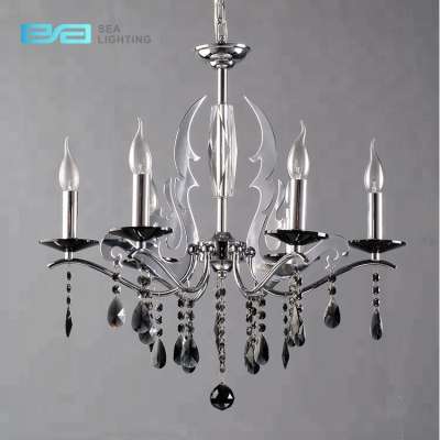 Wholesale chandelier parts,glass beads for chandelier,black and chrome chandelier 2106312